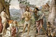 Detail of Baptism of Christ, GHIRLANDAIO, Domenico
